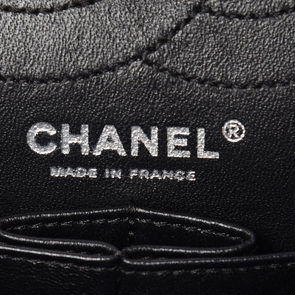 Chanel Metallic Aged Calfskin 2.55 Reissue 226 Flap Black 6 of 13