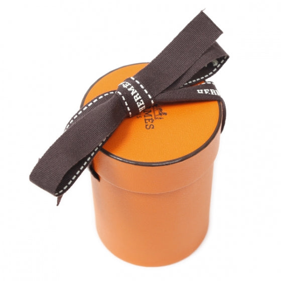 Hermes Silk Kelly en Perles Twilly Orange 7 of 7
