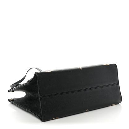 Louis Vuitton Empreinte Monogram Giant Onthego MM Black Beige 6 of 19