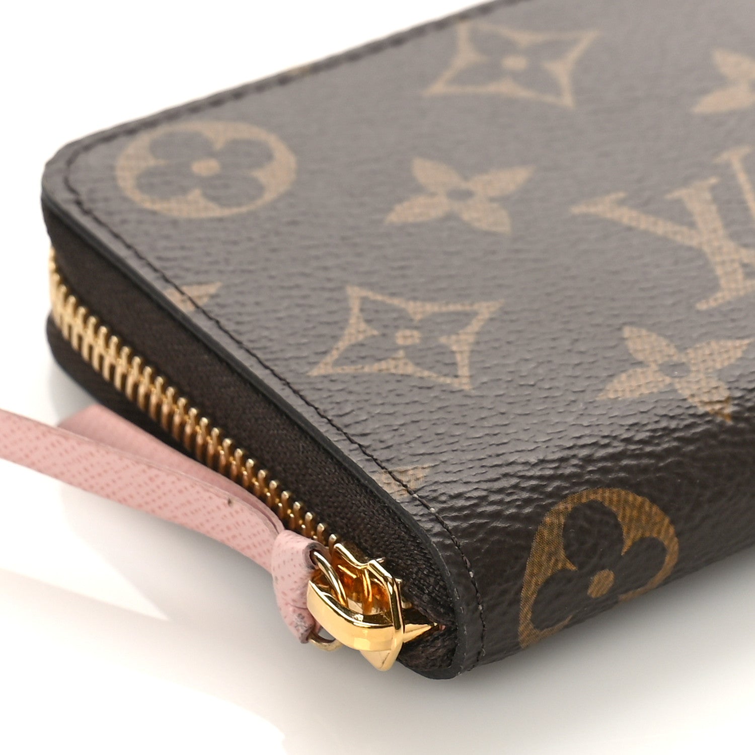 Louis Vuitton Monogram Clemence Wallet Rose Ballerine 7 of 8