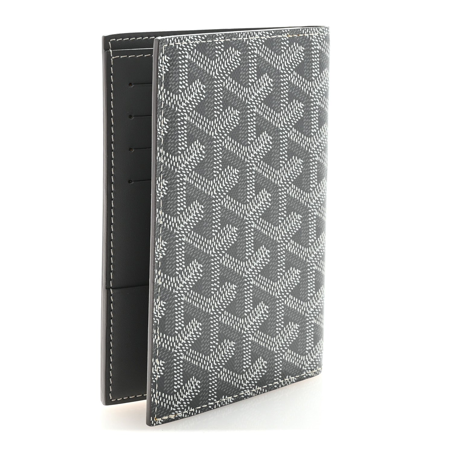 Goyard Goyardine Passport Wallet Grey 5 of 14