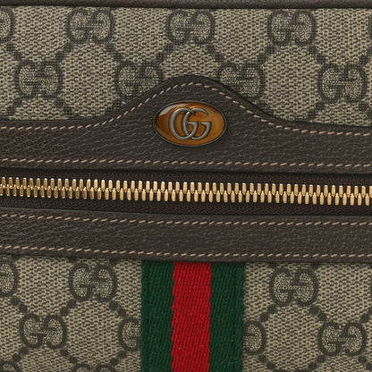 Gucci GG Supreme Monogram Web Small Ophidia Belt Bag 75 30 Dark Brown 8 of 10
