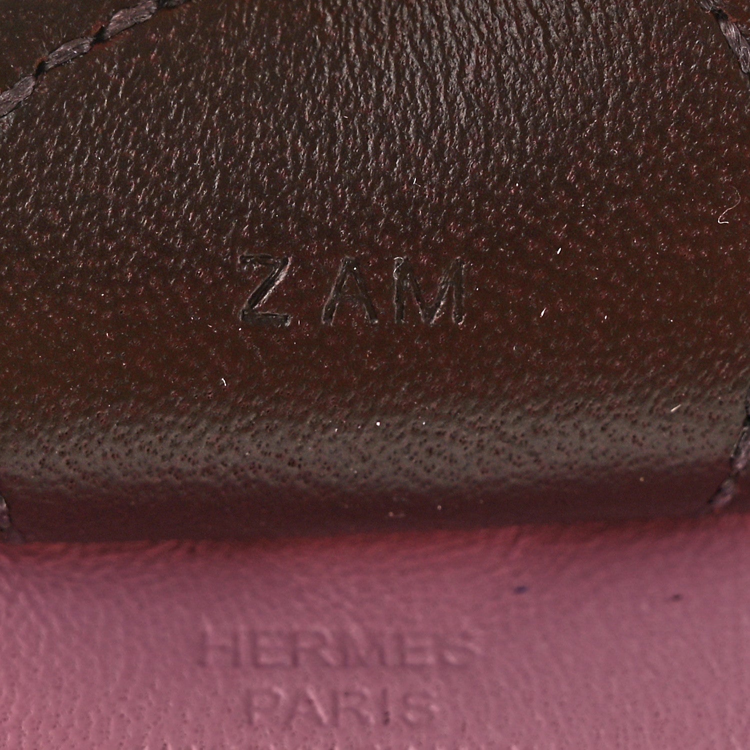 Hermes Milo Lambskin Grigri Rodeo Horse Bag Charm MM Mauve Sylvestre Bleu France Rouge Sellier 4 of 5