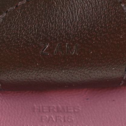 Hermes Milo Lambskin Grigri Rodeo Horse Bag Charm MM Mauve Sylvestre Bleu France Rouge Sellier 4 of 5