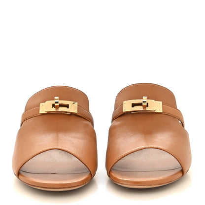 Hermes Goatskin Candy Sandals 38 Naturel 2 of 8