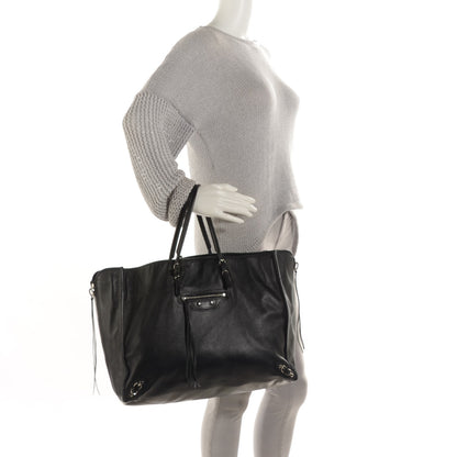 Balenciaga Supple Calfskin Papier A4 Tote Black 2 of 9