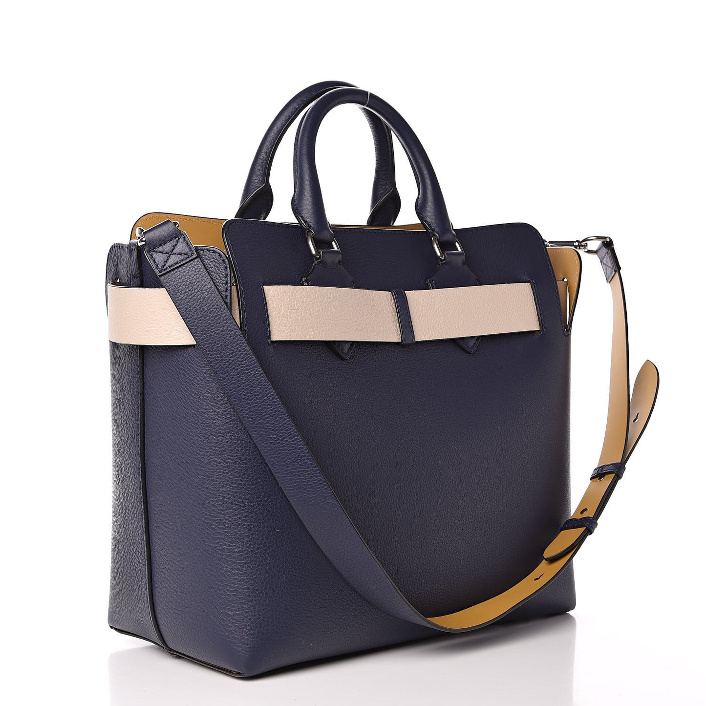 Soft Grain Calfskin Medium Belt Bag Regency Blue