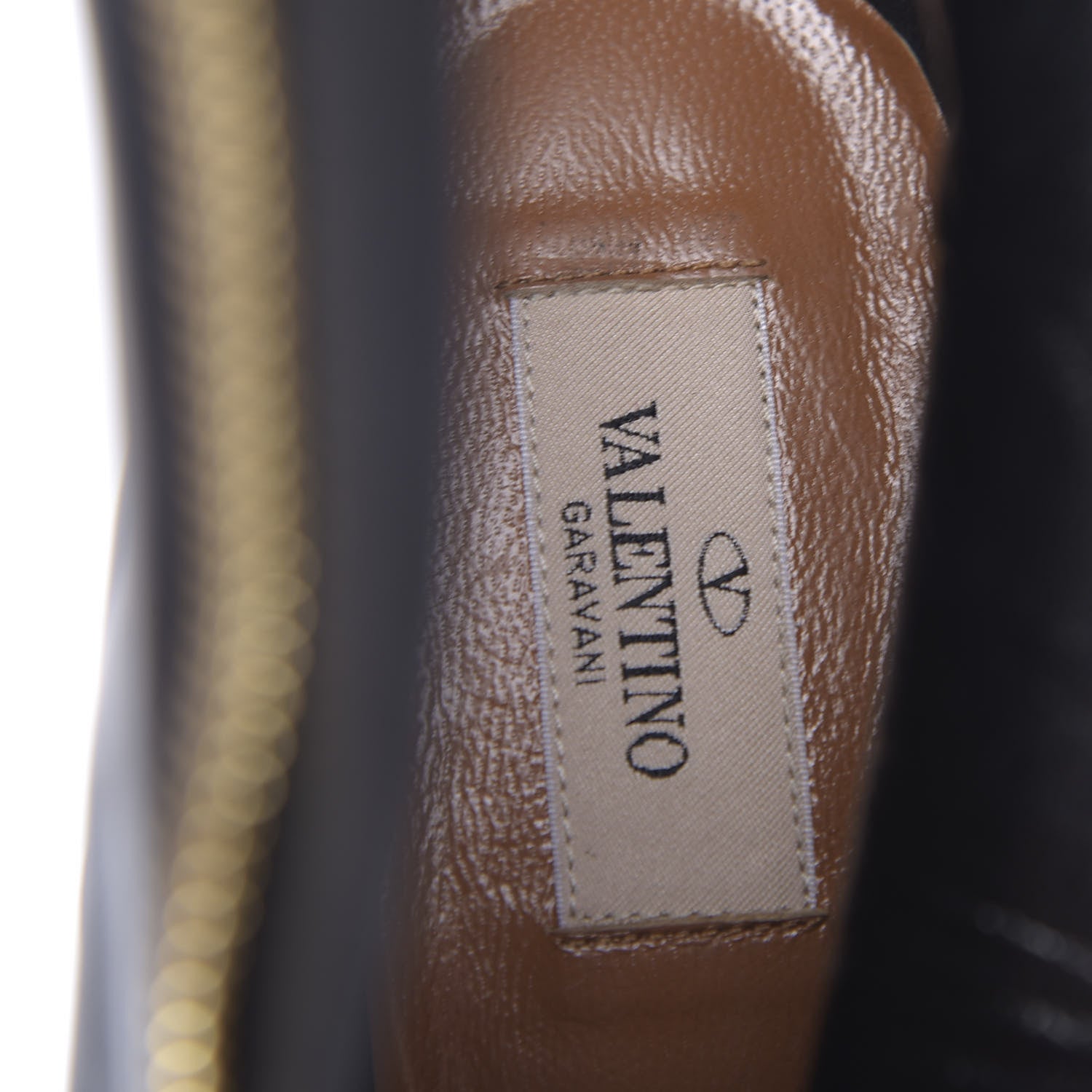 Valentino Garavani Calfskin Rebelle Front Zip Boots 41 Black 8 of 9