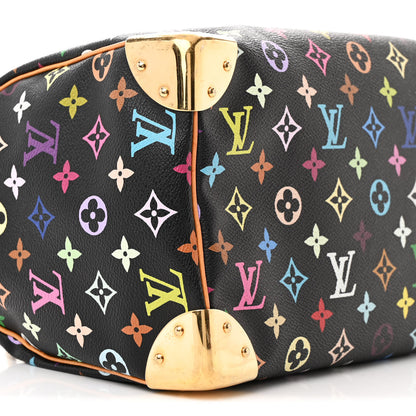 Louis Vuitton Monogram Multicolor Speedy 30 Black 8 of 20