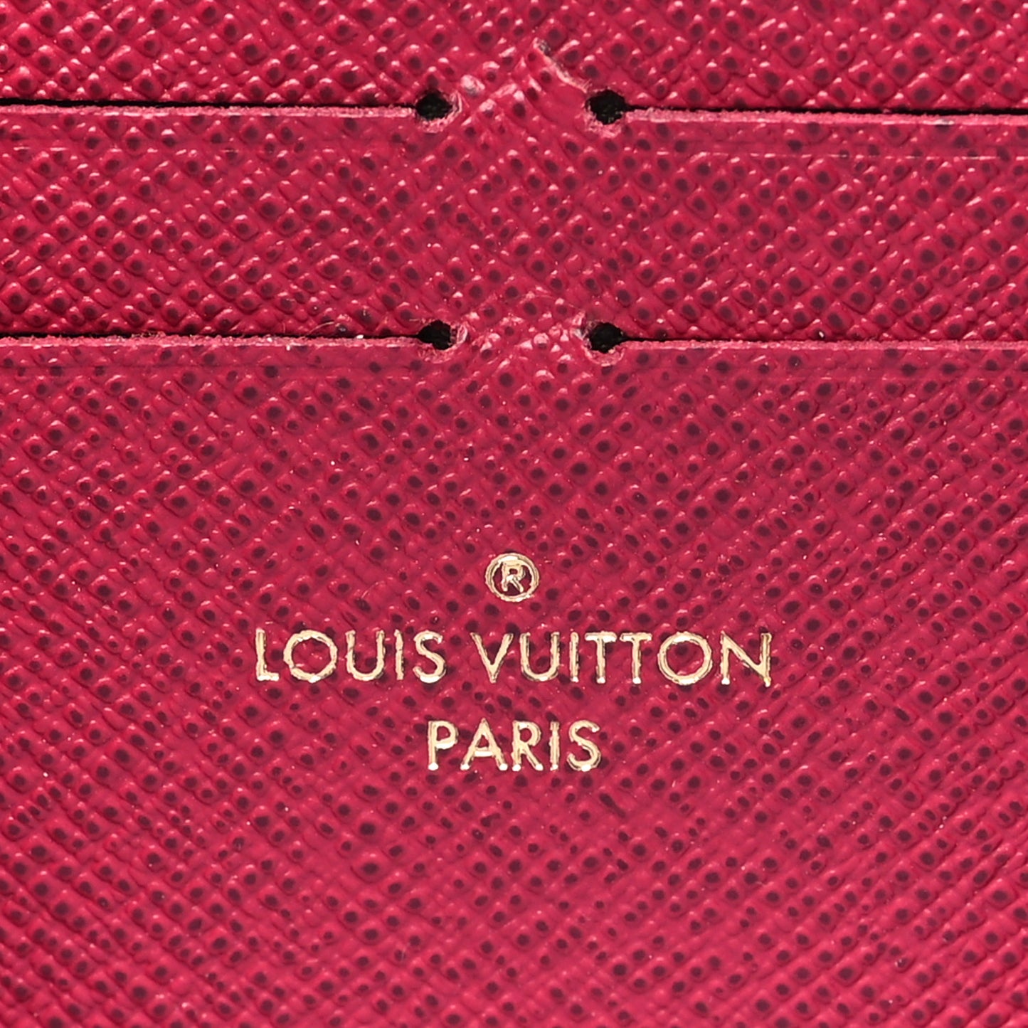Monogram Clemence Wallet Fuchsia