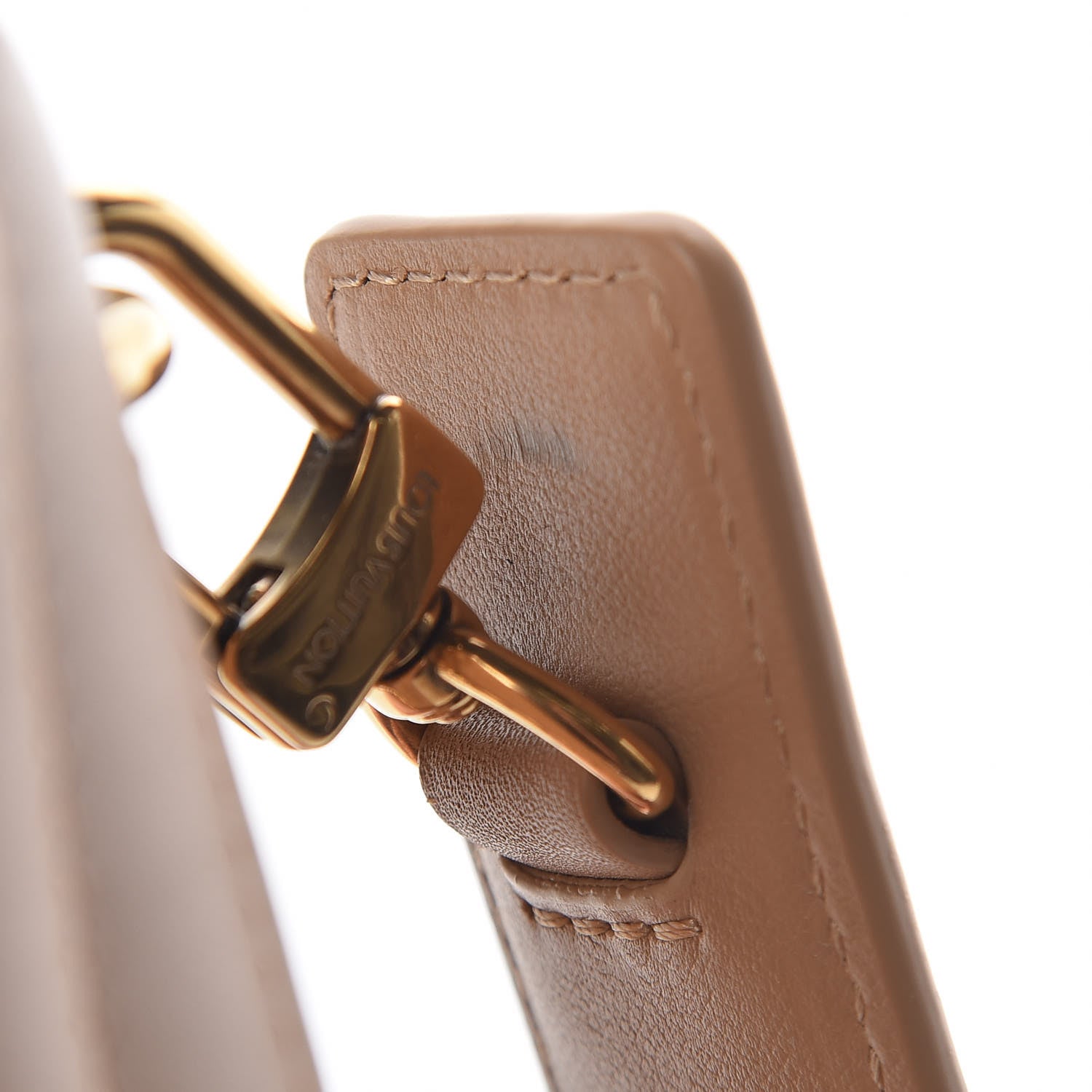 Louis Vuitton Calfskin New Wave Chain MM Noisette 9 of 12