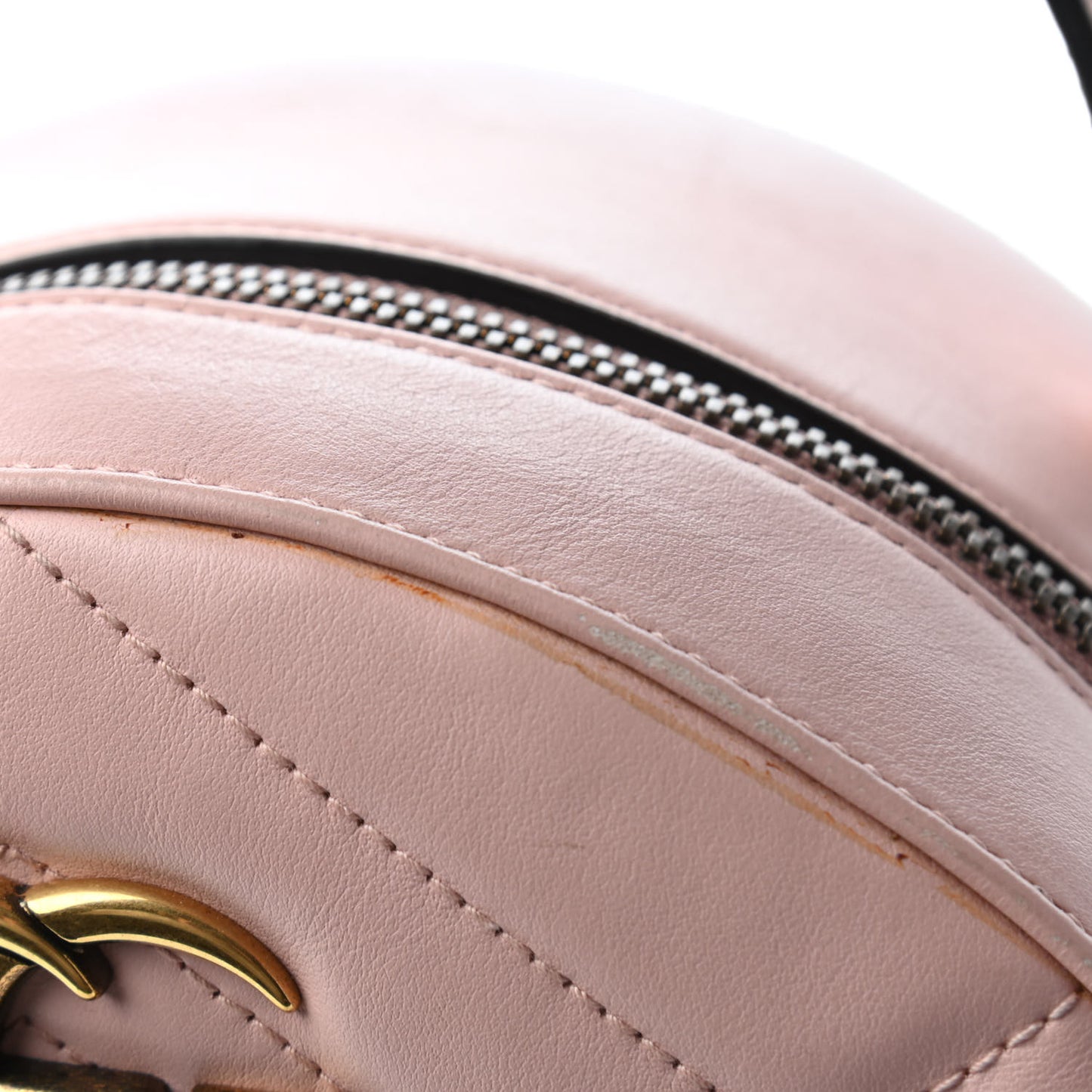 Calfskin Matelasse GG Marmont Dome Backpack Perfect Pink