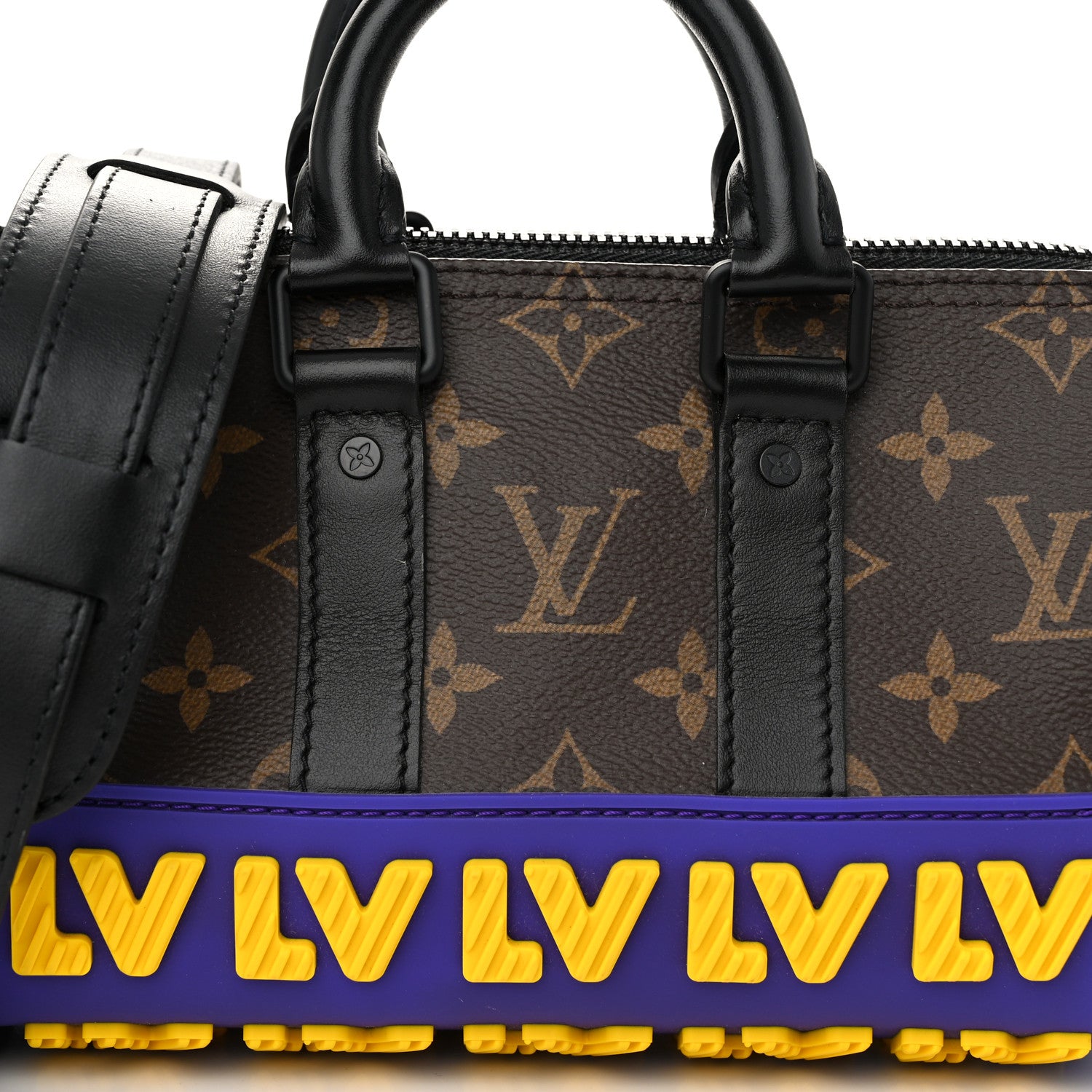 Louis Vuitton Monogram LV Rubber Keepall XS Multicolor 7 of 9