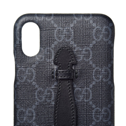 Gucci GG Supreme Monogram Top Handle iPhone XS Max Case Black 6 of 7