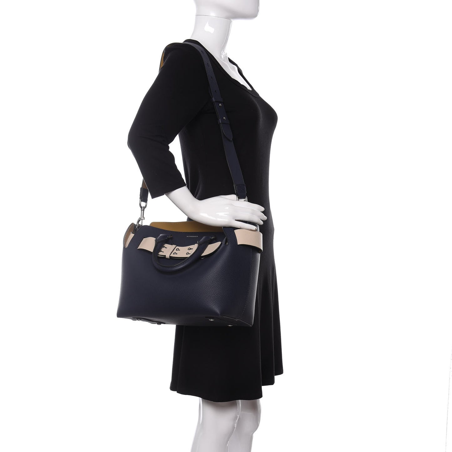 Soft Grain Calfskin Small Belt Bag Regency Blue