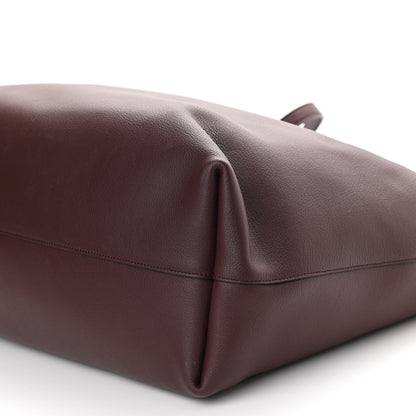 Saint Laurent Calfskin Large Shopping Tote Old Bordeaux 11 of 11