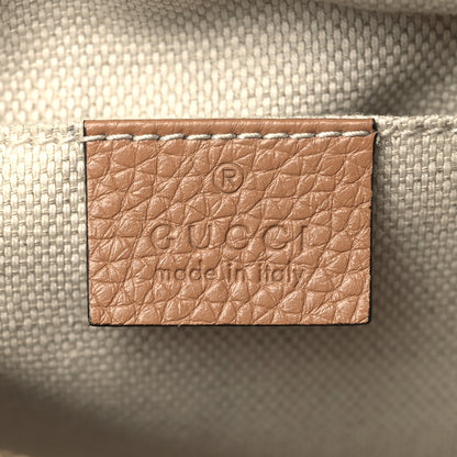 Gucci Pebbled Calfskin Small Soho Disco Bag Rose Beige 6 of 6