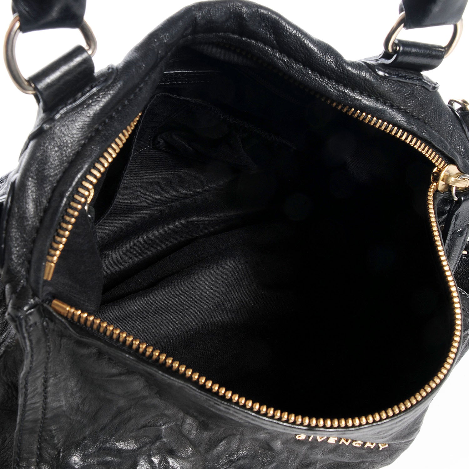 Givenchy Tumbled Sheepskin Medium Pandora Bag Black 5 of 9