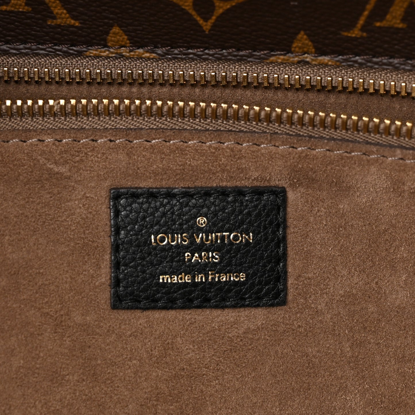 Monogram Tote W PM Black