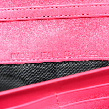 Christian Dior Patent Cannage Miss Dior Chain Wallet Fuchsia 7 of 12