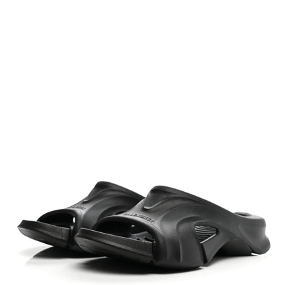 Balenciaga Rubber Womens Mold Slide Sandals 37 Black 3 of 8