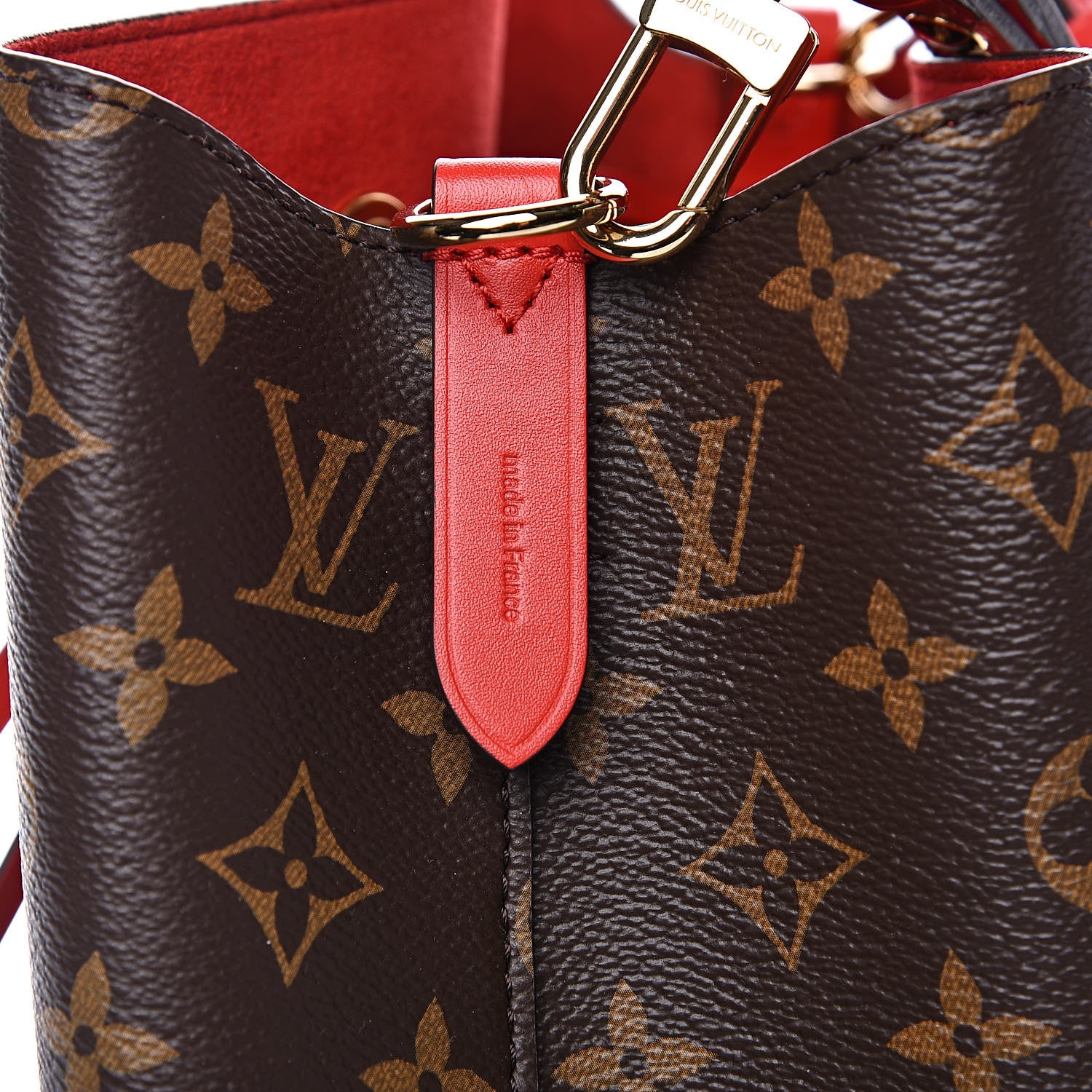 Louis Vuitton Monogram Neonoe MM Coquelicot 8 of 9