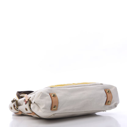 Louis Vuitton Toile Globe Shopper Cabas MM Yellow 3 of 10