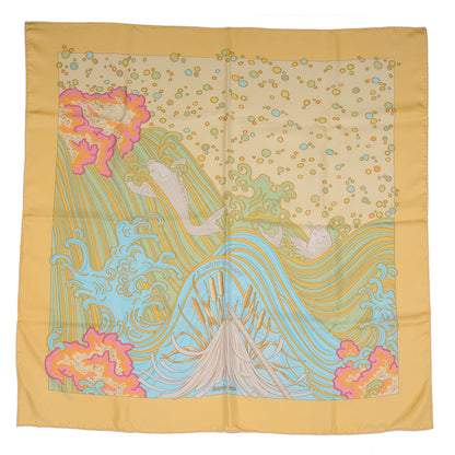 Hermes Silk A Contres Courant Scarf 90 2 of 5