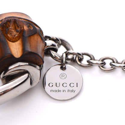 Gucci Bamboo Horsebit Necklace Large Silver 5 of 7