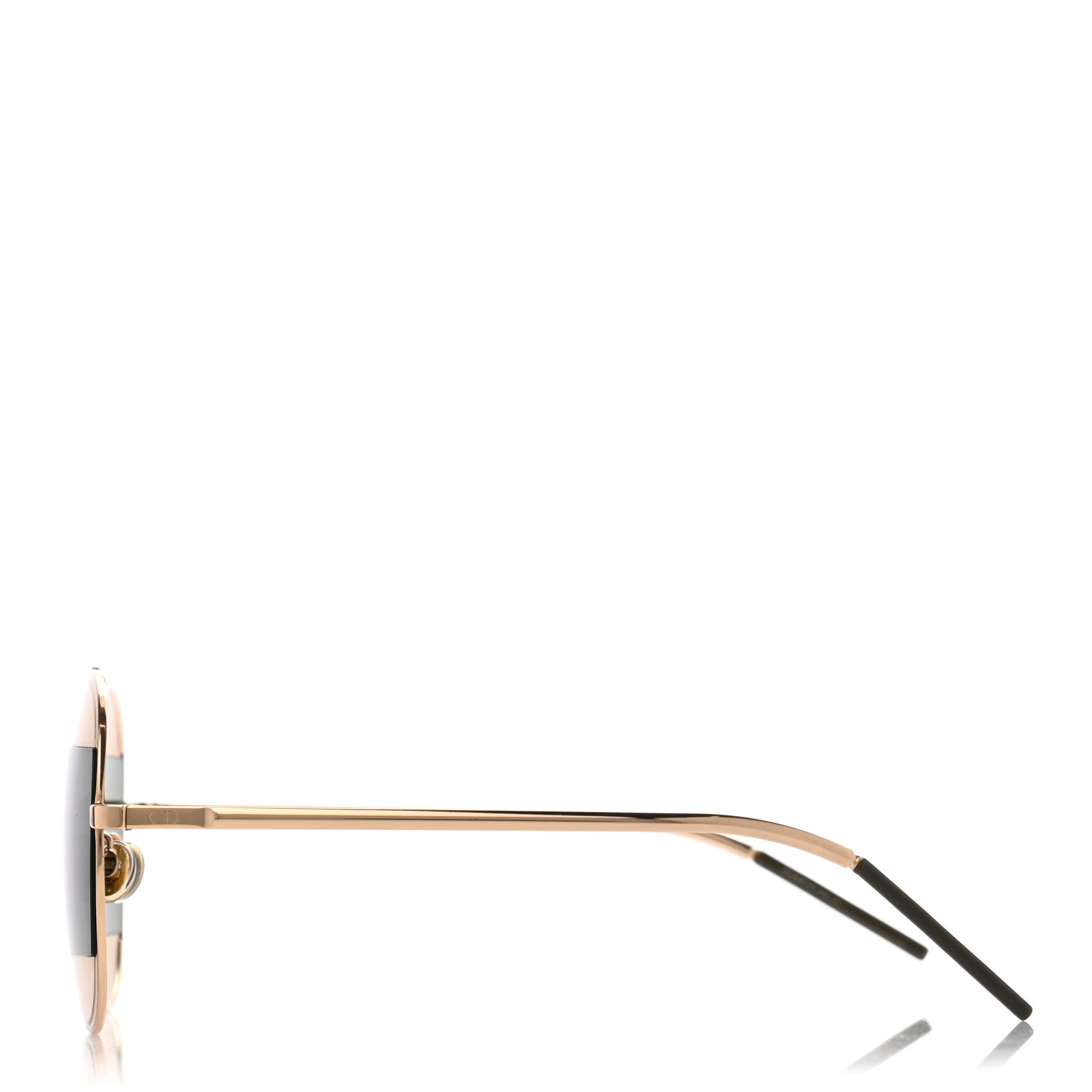 Christian Dior Split 1 Aviator Sunglasses Gold 3 of 8