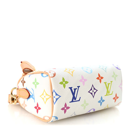 Louis Vuitton LV X TM Monogram Multicolor Nano Speedy White 4 of 10