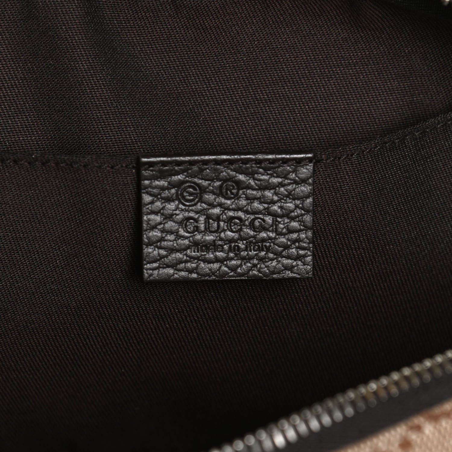 Gucci Monogram Belt Bag Dark Brown 6 of 11