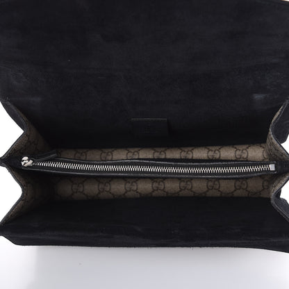 Gucci GG Supreme Monogram Small Dionysus Shoulder Bag Black 7 of 11