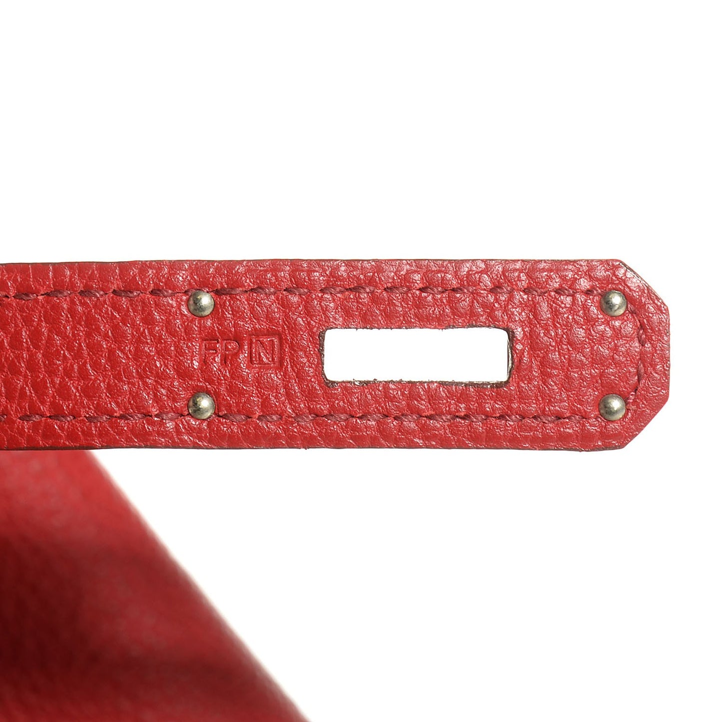 Togo Birkin 40 Rouge Garance