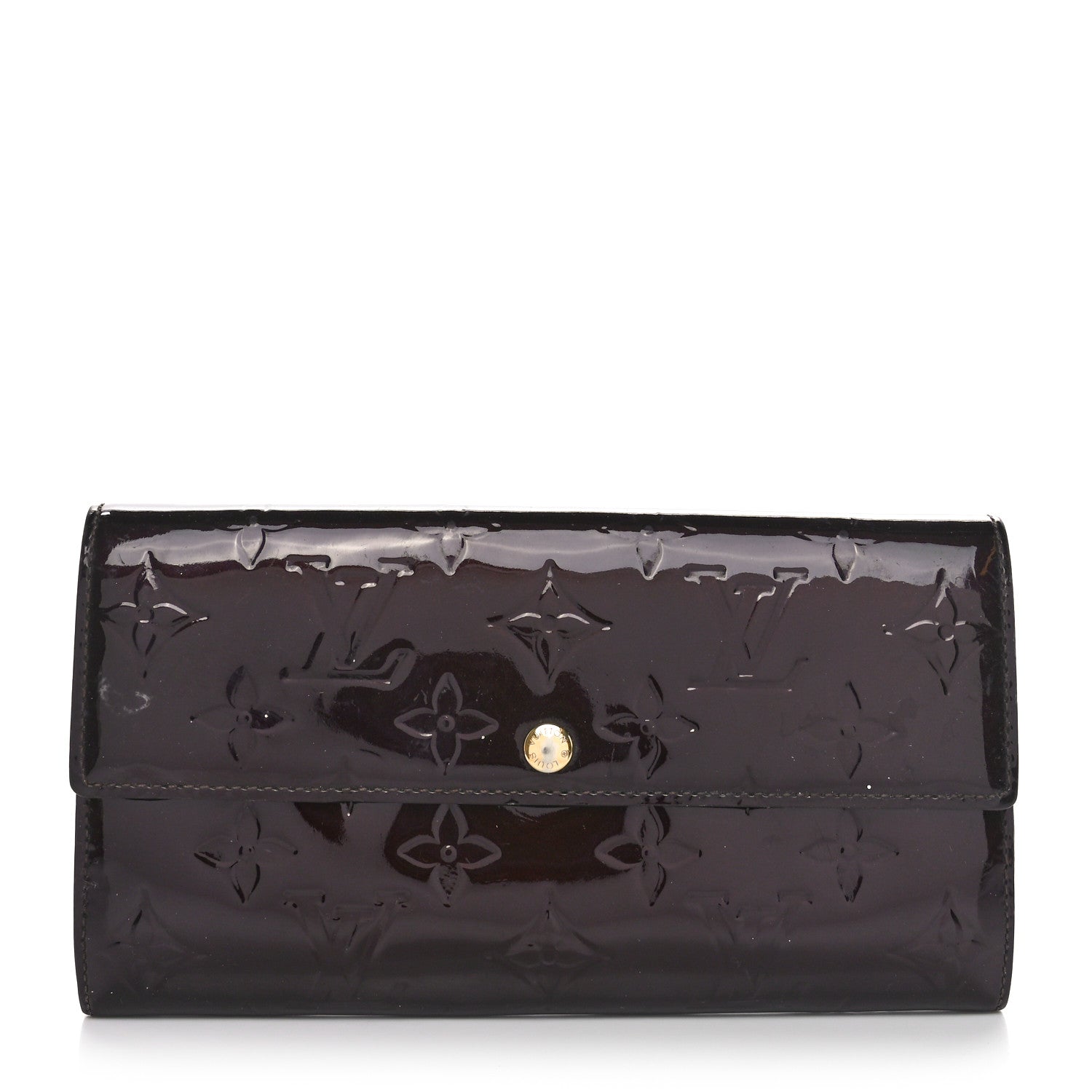 Louis Vuitton Vernis Sarah Wallet Amarante 1 of 10