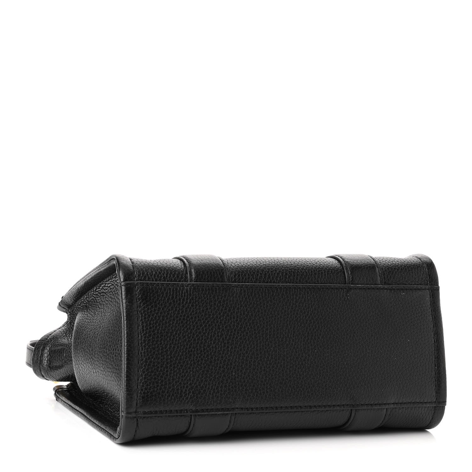 Marc Jacobs Grained Calfskin Small The Tote Bag Black 4 of 10