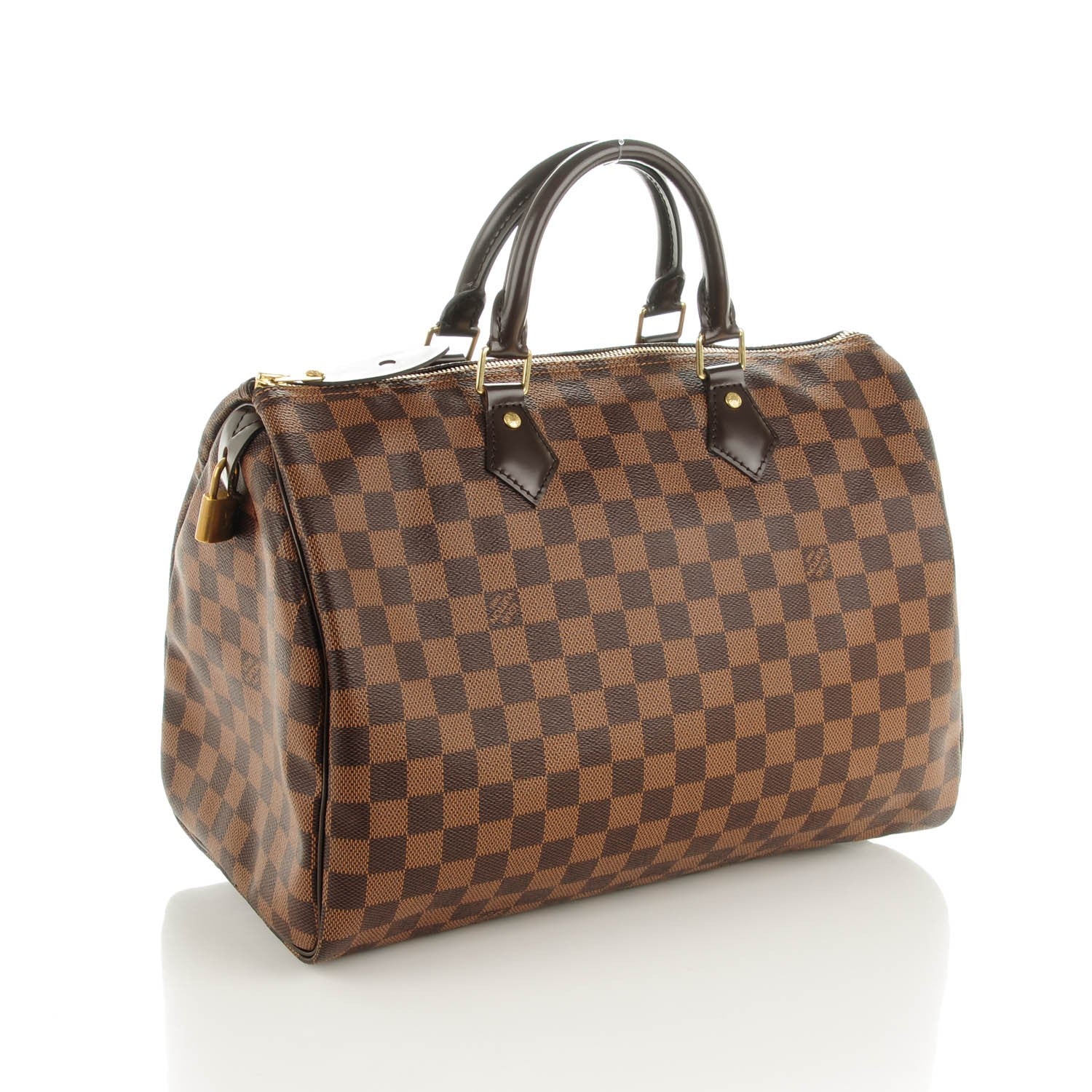 Louis Vuitton Damier Ebene Speedy 35 3 of 9