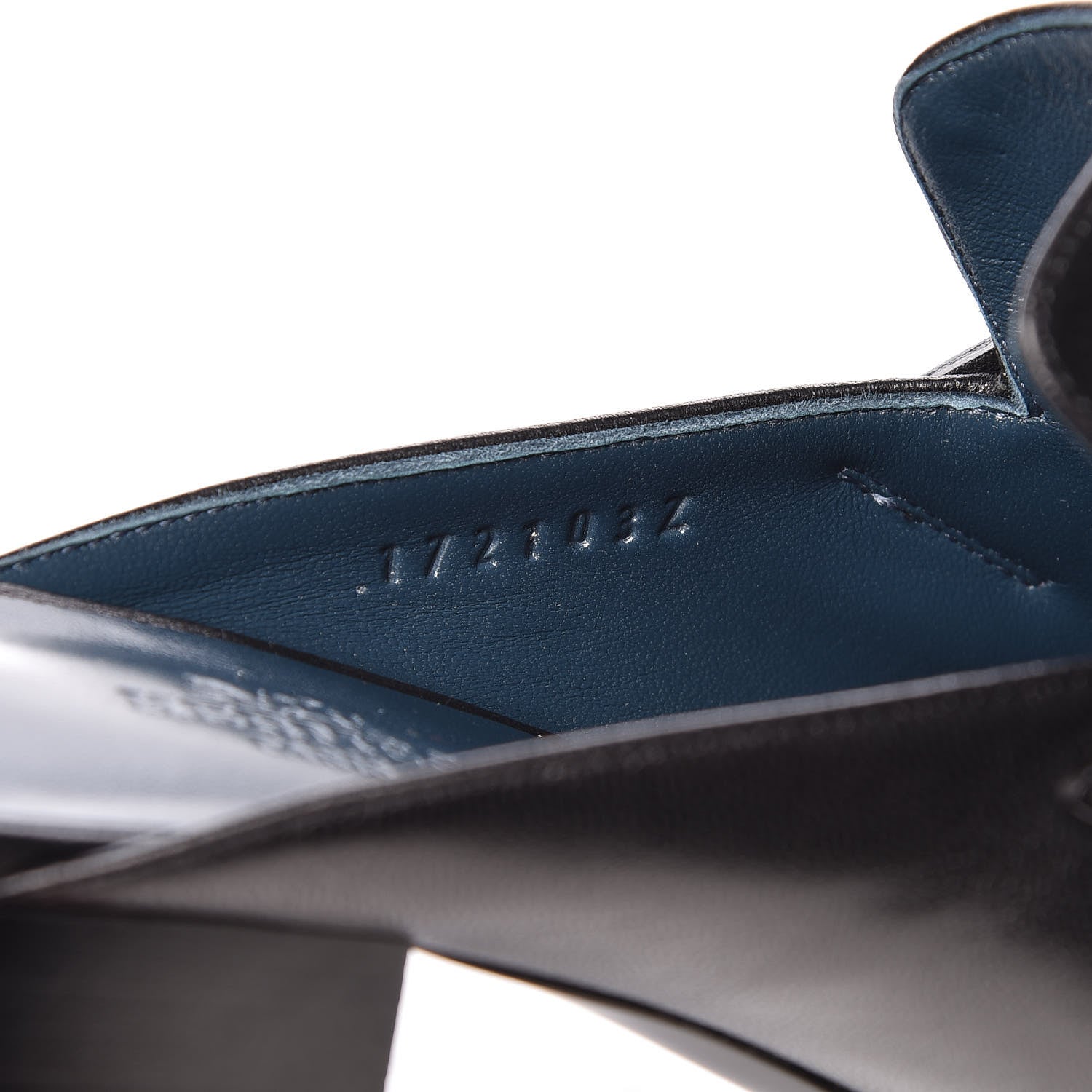 Hermes Goatskin Paradis Mules 38.5 Black 8 of 11