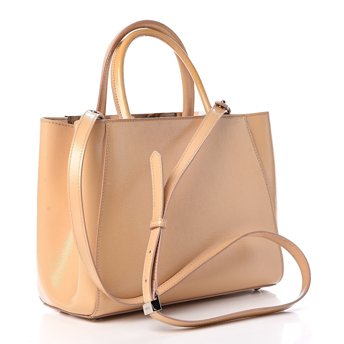 Vitello Vernice Camoscio Petite 2Jours Tote Make Up