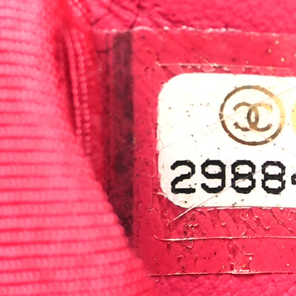 Chanel Caviar Quilted Mini Incognito Square Flap Dark Pink 7 of 9