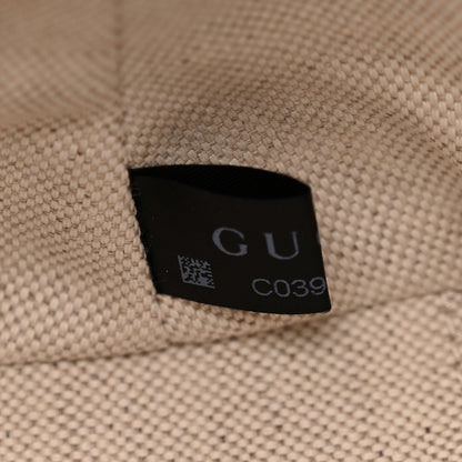 Gucci GG Supreme Monogram Textured Dollar Calfskin Web Small Ophidia Dome Shoulder Bag Beige Blue 6 of 12