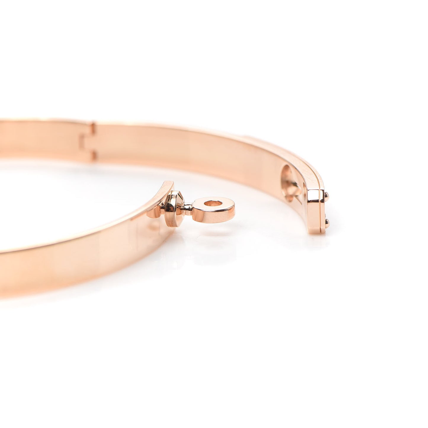 18K Rose Gold Diamond PM Kelly Pave Bracelet SH