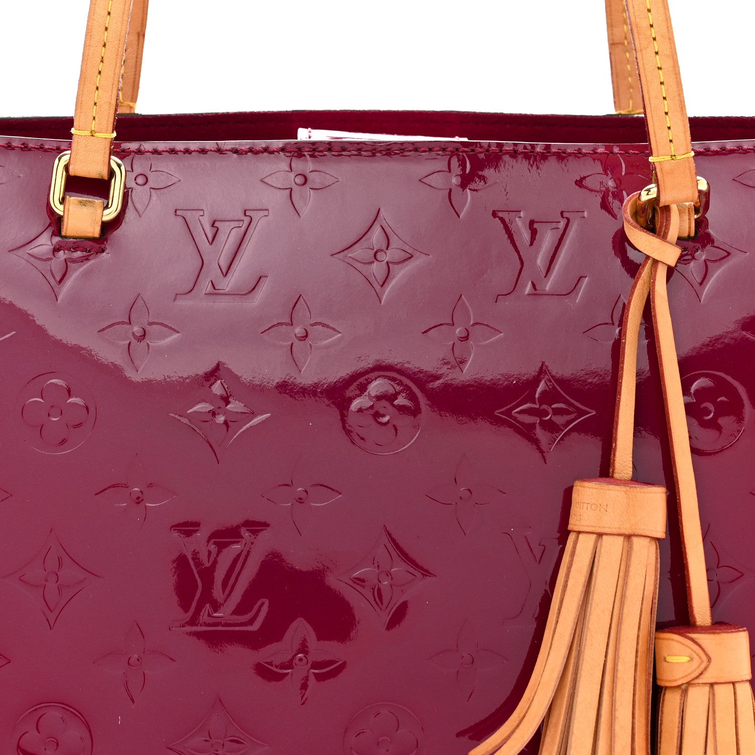Louis Vuitton LOUIS VUITTON Vernis Long Beach PM Magenta 9 of 16