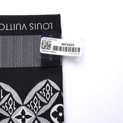 Louis Vuitton Silk Since 1854 Bandeau Gris 3 of 3