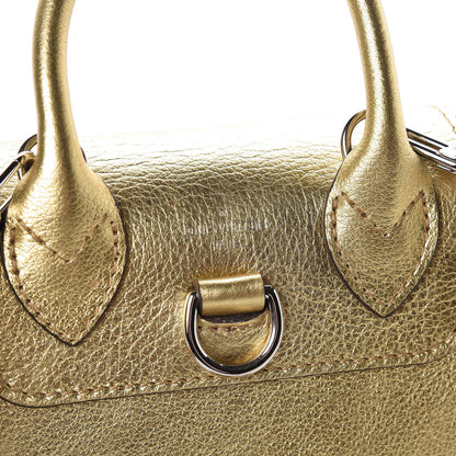 Louis Vuitton Metallic Calfskin Lockme Mini Backpack Gold 8 of 8