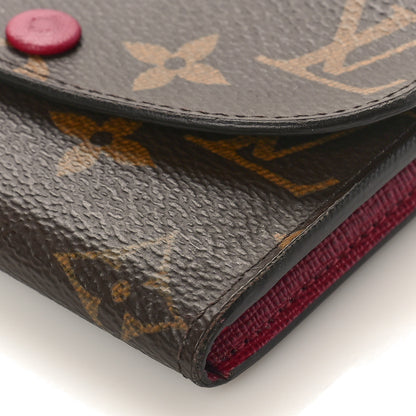 Louis Vuitton Monogram Rosalie Coin Purse Fuchsia 9 of 10