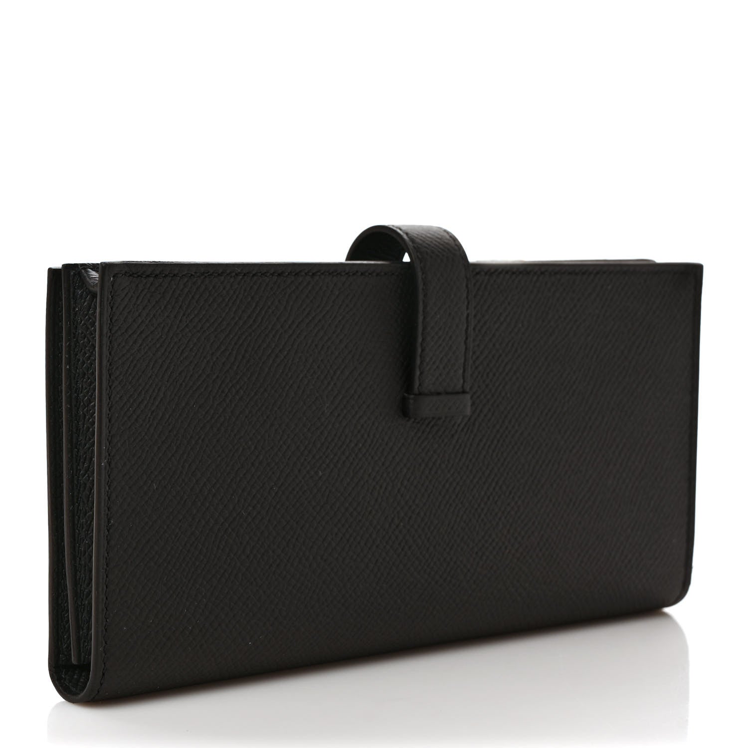 Hermes Epsom Monochrome Bearn Gusset Wallet Black 3 of 7