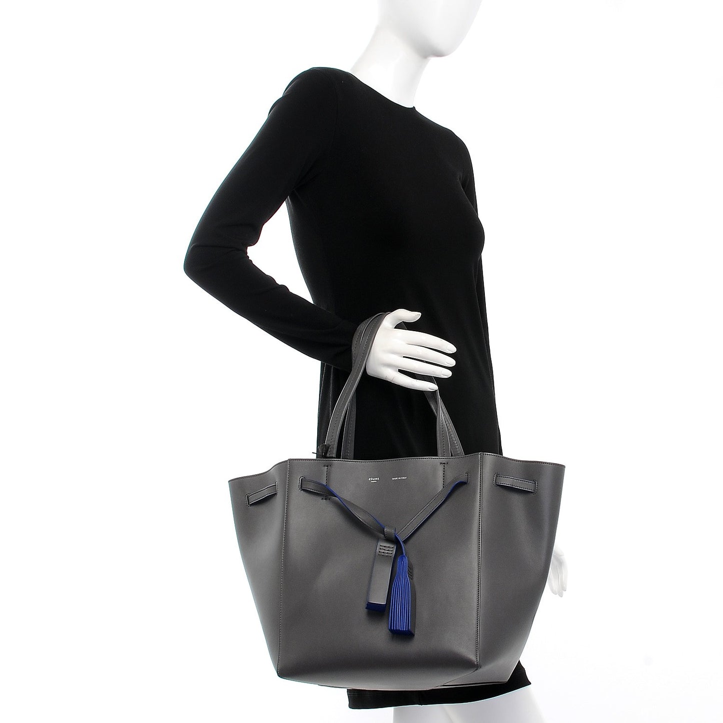 Calfskin Small Belt Cabas Phantom Light Anthracite