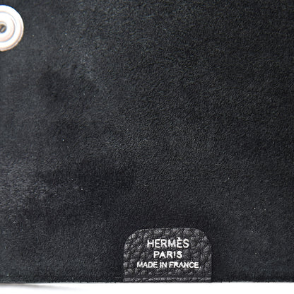Hermes Togo Ulysse Mini Notebook Black 6 of 8