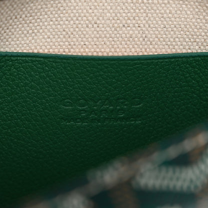 Goyard Goyardine Plumet Wallet Clutch Green 7 of 10